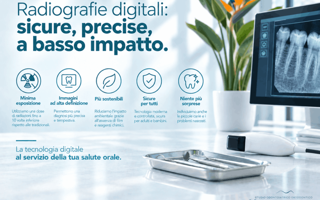 Le radiografie dal dentista sono sicure